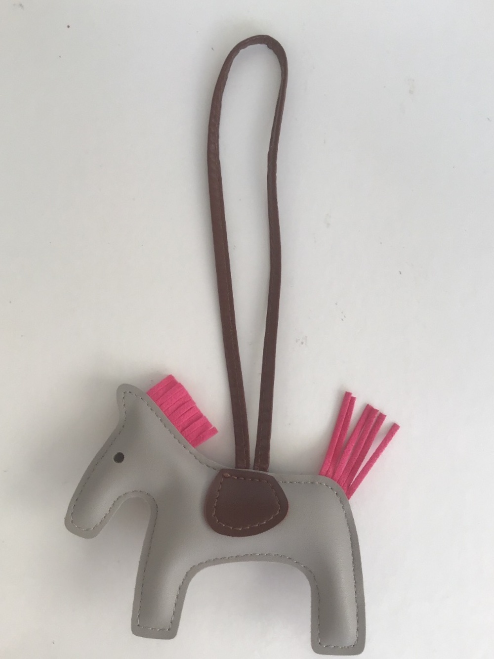 Luxury style horse handbag charm